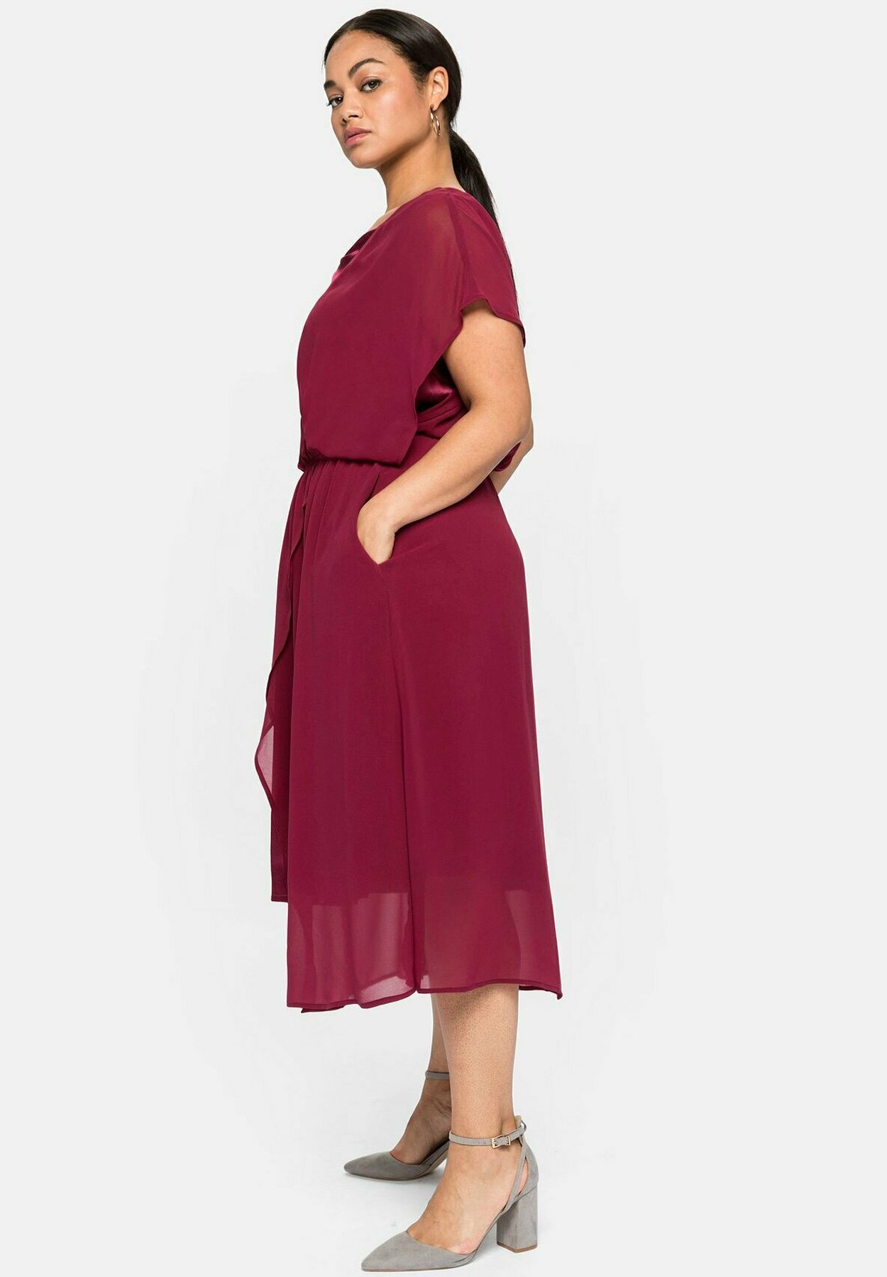 Cocktailkleid himbeere Clearance